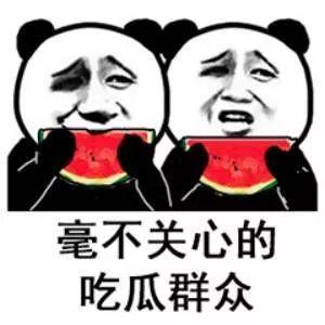 微信吃瓜的表情包